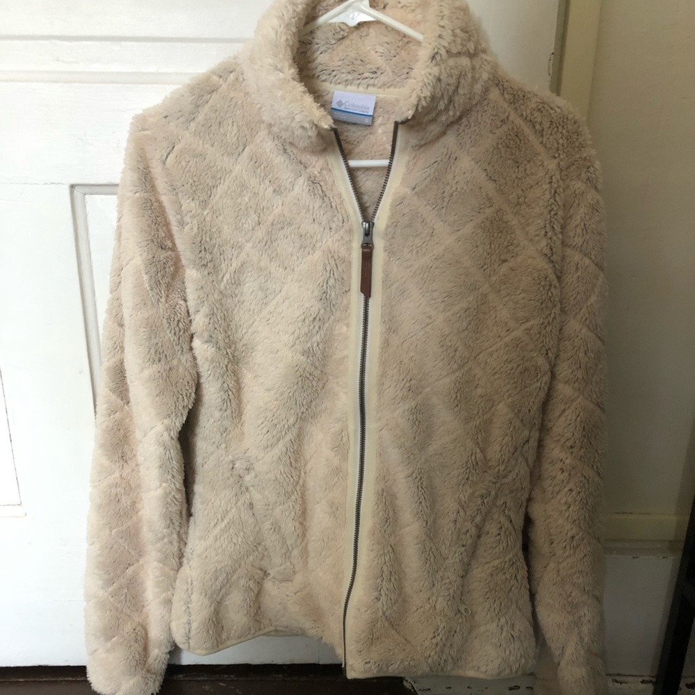 Fuzzy Columbia Jacket